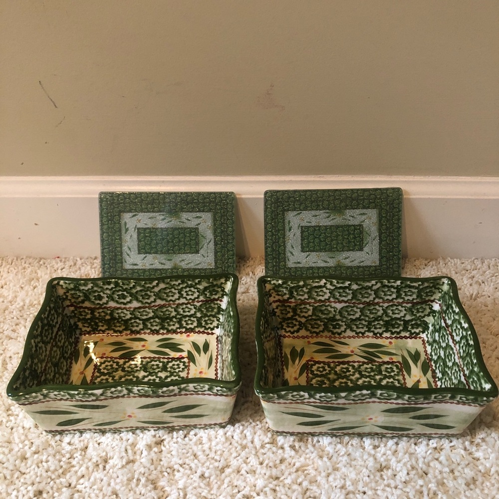 New Temp-tations Old World Ovenware Bakeware & Bag